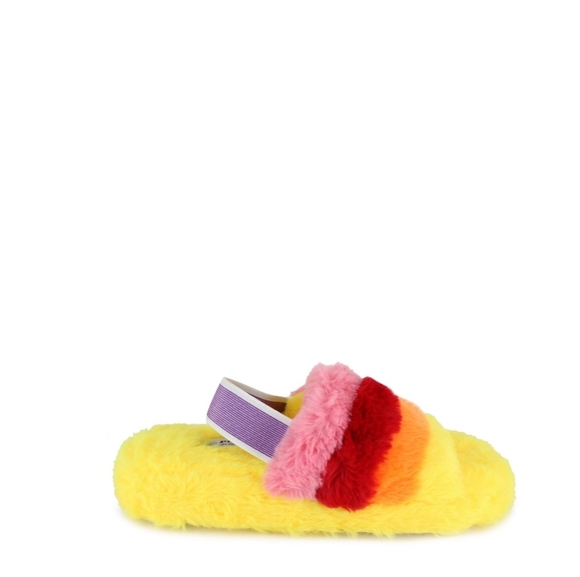 Womens Open-Toe Slingback Slippers - Picture 9 of 11
